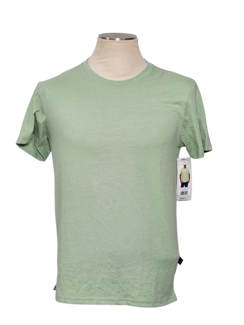 Lucky Brand Men's Crewneck Tee in Light Sage